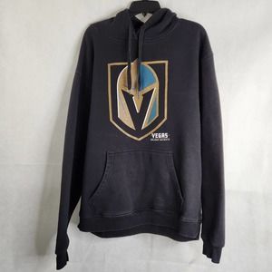 Vegas Golden Knights Black Hoodie VGK NHL Hockey Sweatshirt 2XL Pro Star Hooded